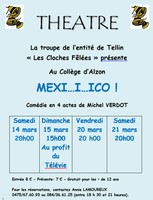 Bure : Théâtre "Les Cloches Fêlées" : "Mexiiiiiiico"